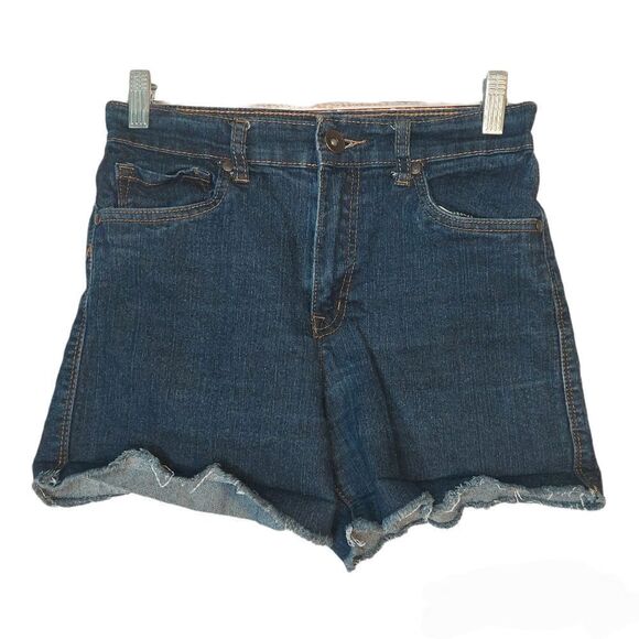 Streetwear Society Hight Rise Cut off Jean Shorts - Picture 1 of 11